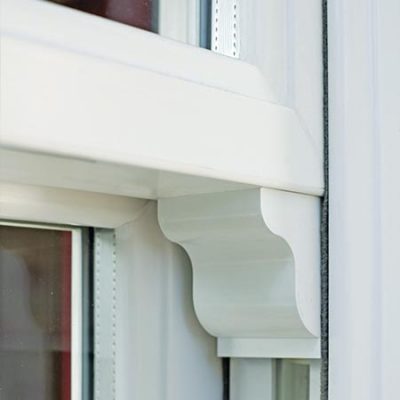 Synseal uPVC Vertical Sliders Horn