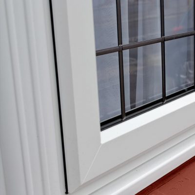 uPVC Bow Window Detail