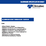 Aluminium Door Thresholds