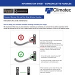 Info Sheet - Monkey Tail and Pear Drop Handles