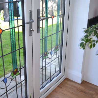 UPVC French Doors with Encapsulated Glass