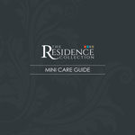 Residence Collection - Mini Care Guide for Homeowners