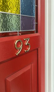 Sweet Numerals for Doors