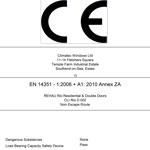 CE Marking REHAU Rio Doors
